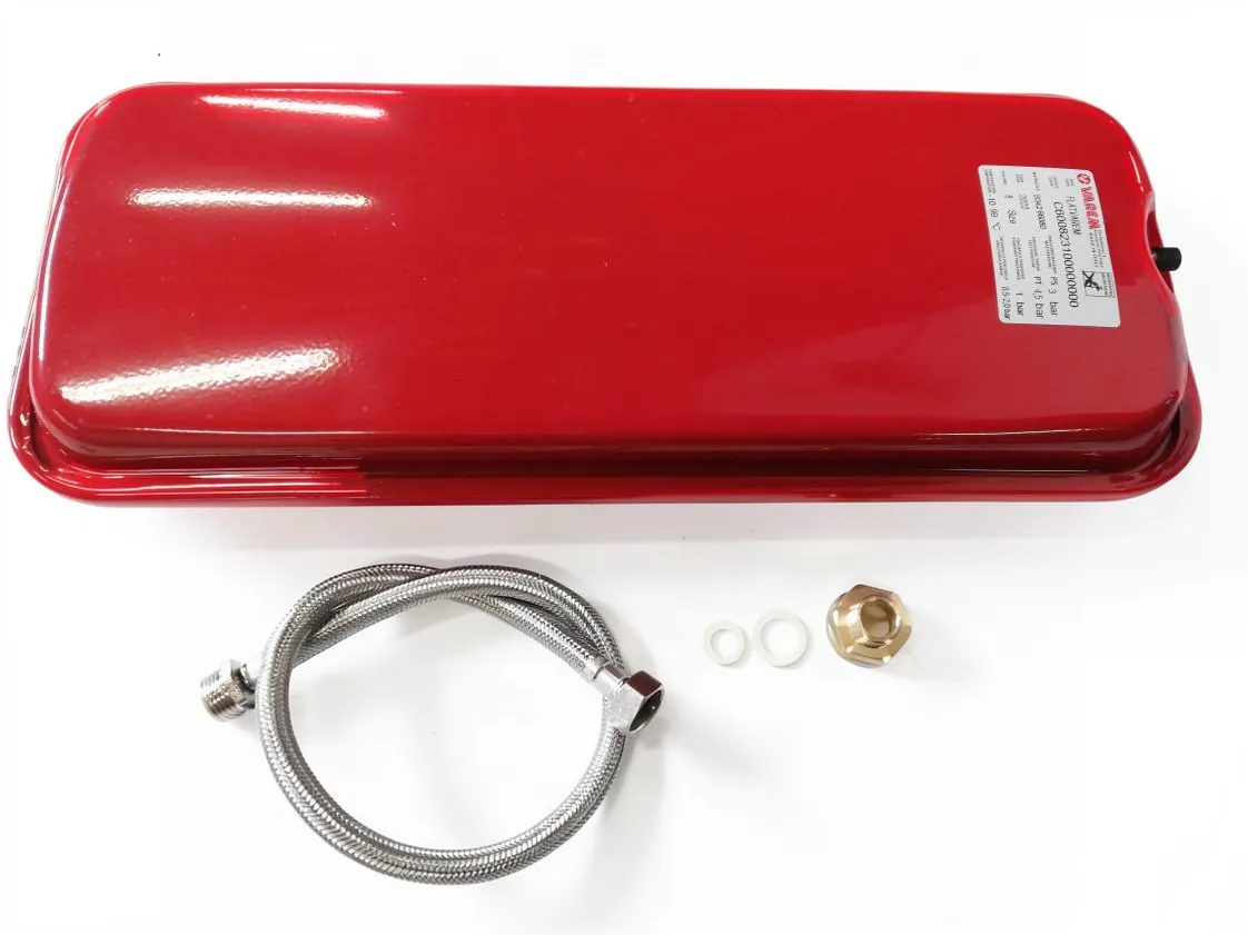 Rectangular expansion vessel 08L-3/4-500x200x075mm. Position 180º - Tifell Preminox 26 CV134WRM6A, part number 601114540-C
