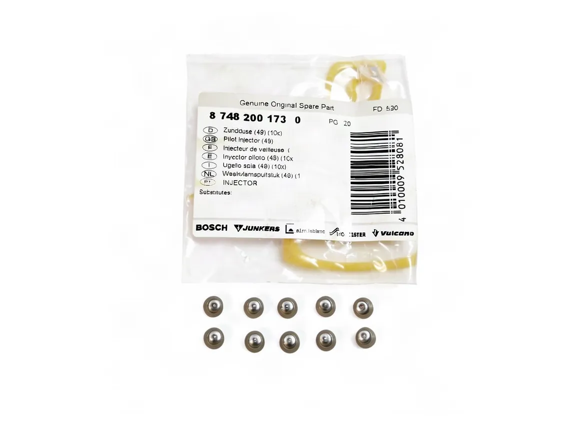 Pilot injector Junkers (49) (kit 10uds), part number 87482001730