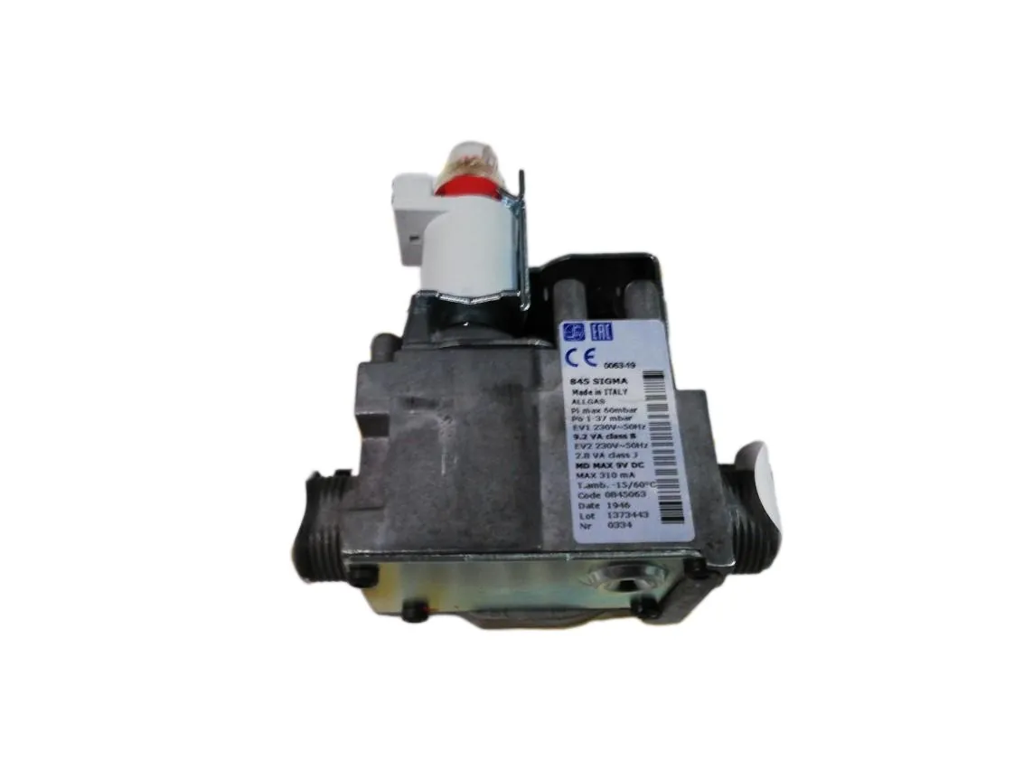 Valvola gas SIT 845 bianca compatibile con CFV0VG70 - 0020002416 - 125568042 - 1.021496 - 125565883, codice ricambio WR-021276