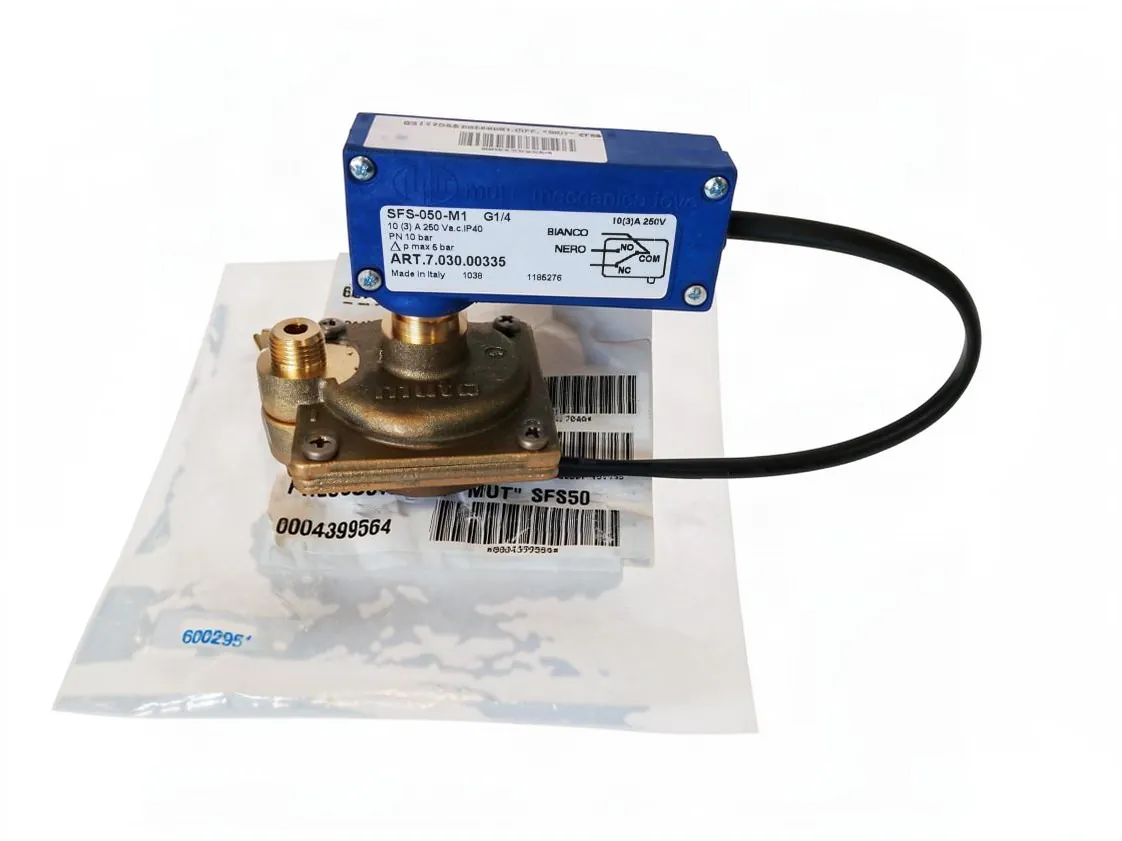 Water pressure switch Sime Dewy Equipe 300, part number 6211704A