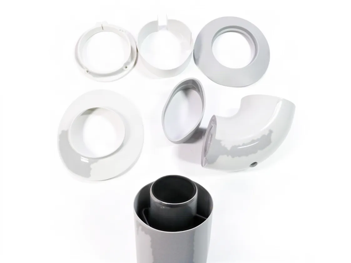 Kit SPC 060/100 Ferroli Sortie Gaz Horizontale (coude + terminal) étanche, référence 610KCCFERP1