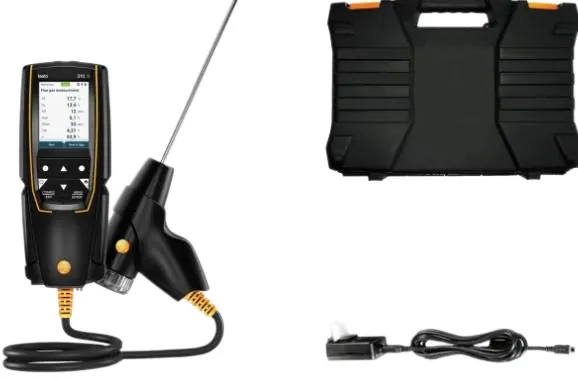 Analizador combustion Testo 310 II compensado 4.000 ppm (Sin impresora), referencia 05633106