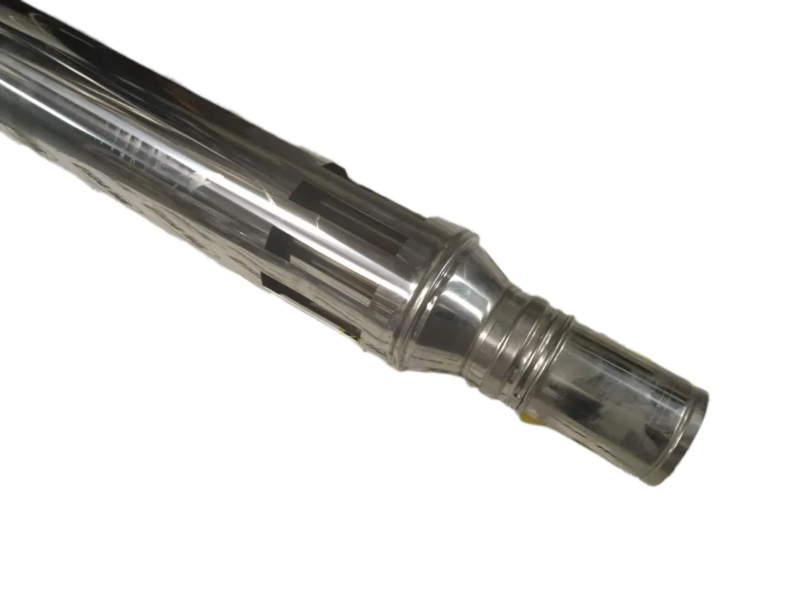 SPC 080/125 Domusa heating oil horizontal coaxial stainless outlet kit, part number CGAS000189