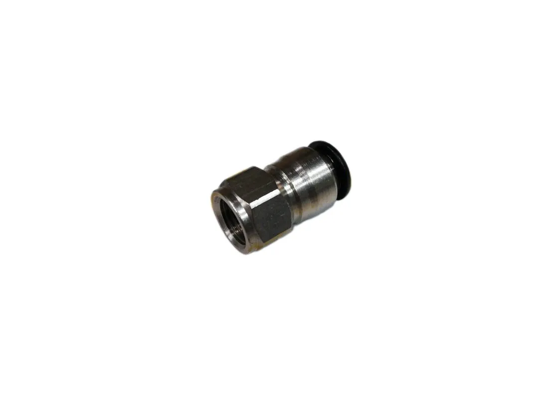 Racor recto poliamida 10 - 1/4H, referencia LA-017854