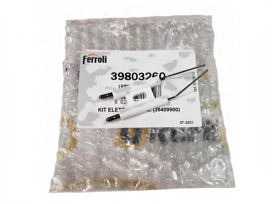 Électrode Ferroli Sun G6 - Sun G10 brûleur fioul, référence Q39803260