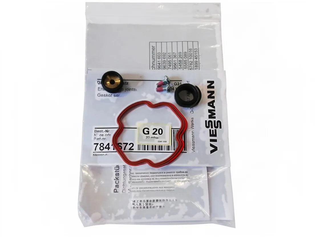 Dichtung Set Viessmann G20/G31 24kW, Teilenummer 7841672