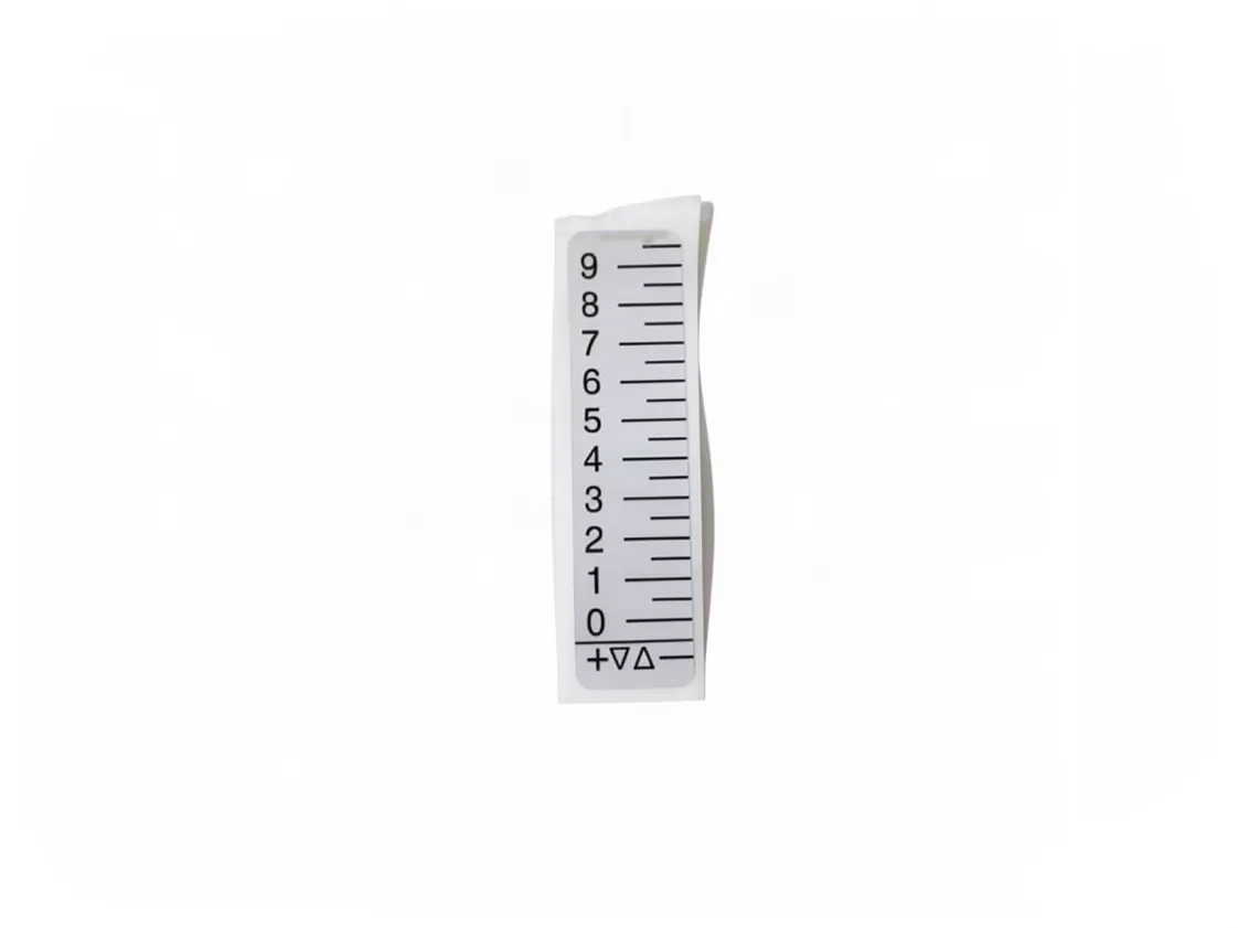 Aufkleber Domusa Domestic Klebstoff Luft Brenner Leitung, Teilenummer CETQ000005