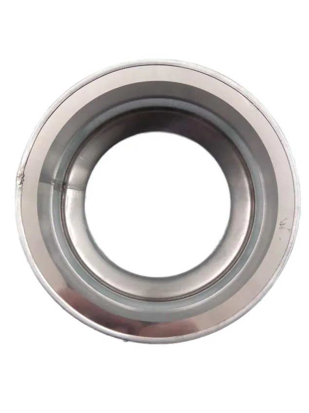 Boiler adapter pipe 150 to 150 boiler. Twin wall Inox.316 / Aluminium, part number 270037