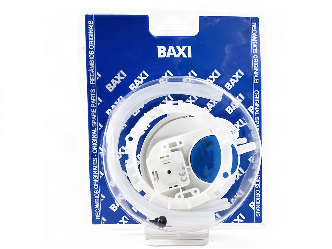 Luchtdrukschakelaar Baxi Roca R20FF aluminium kap, onderdeelnummer 122160280