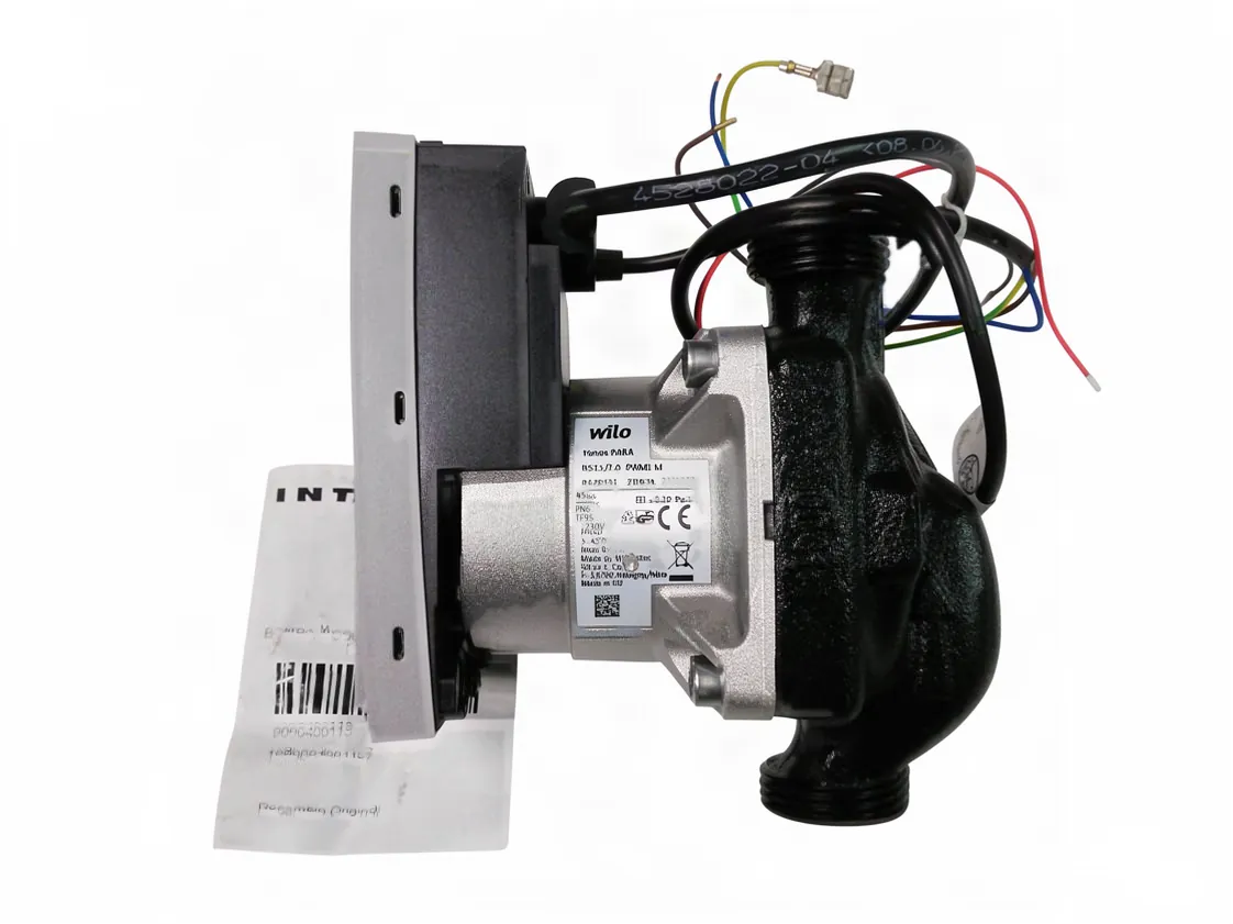 Pompa acqua Intergas HR28/24 - HR36/30 - HRE24/18 - HRE28/24 - HRE36/30 Modulante ErP (Wilo RS15/7.2-PWM1M), codice ricambio 210337