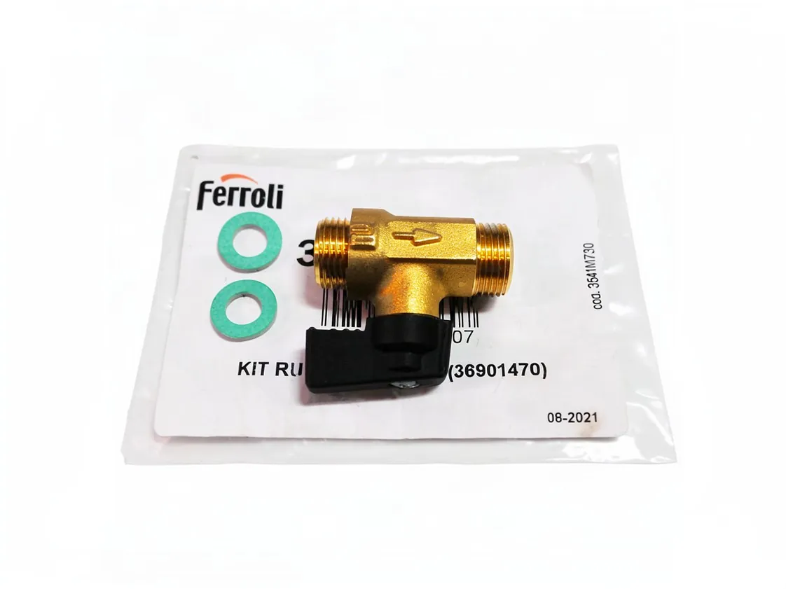 Torneira de enchimento Ferroli Domina Mod.a - divatop LOW NOX - econcept tech 3/8M (com antirretorno) I39808980, referência C30015330