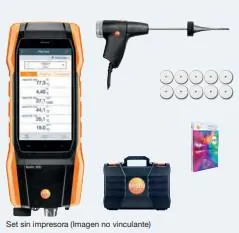 Analizador combustion Testo 300 Longlife next level compensado 8.000 ppm (Sin impresora), referencia 0564300475