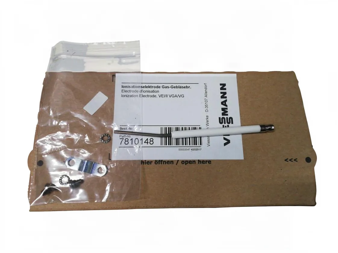 Electrodo Viessmann Vitoflame ionizacion, referencia 7810148