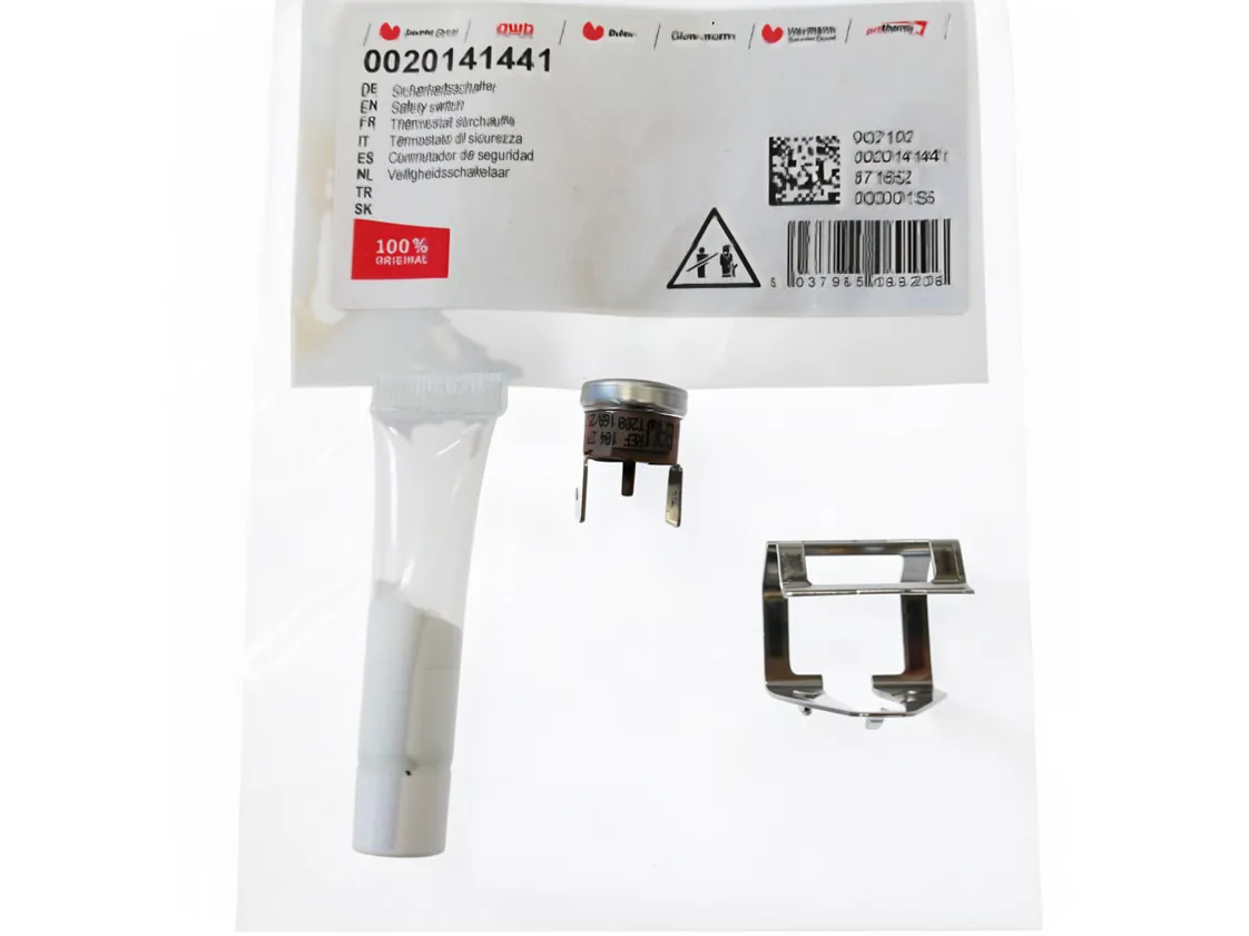 Clixon 104º vertical con rearme manual Hermann Micraplus NOX 25, referencia 0020141441