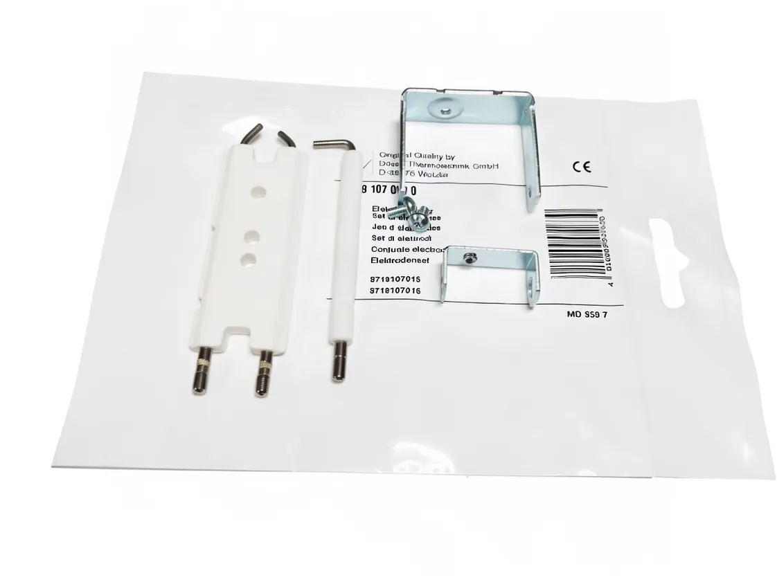 Electrodo Junkers ZW20 - ZWC24/28 encendido-ionizacion, referencia 87181070500