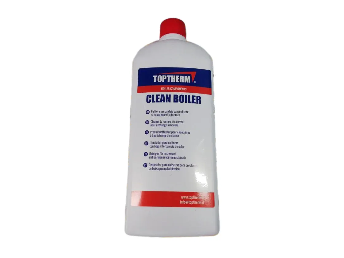Aditivo de limpeza caldeira gás Toptherm Clean Boiler 1 Kgr Limpador (Lado Água), referência DY-020471