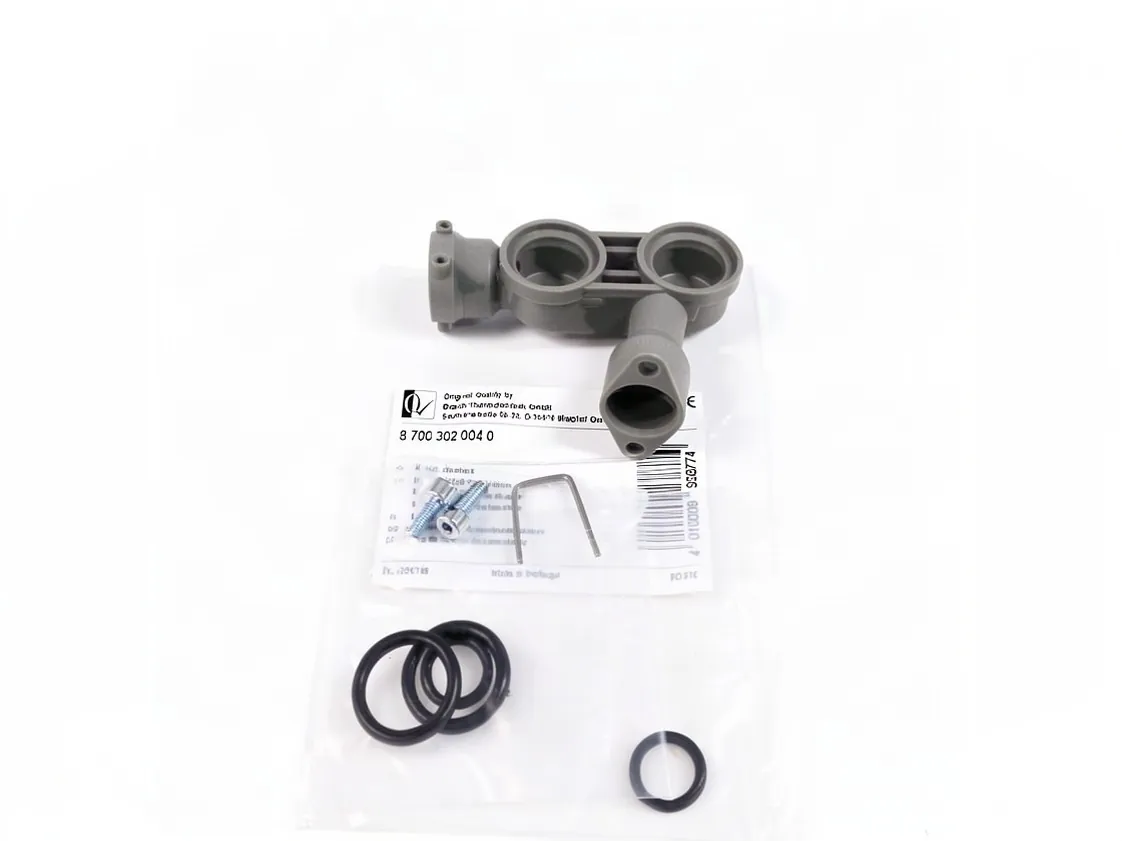 Corpo Junkers Euroline ZW23 - ZWB24-3 attacco scambiatore, codice ricambio 87003020040