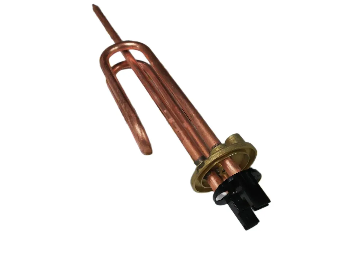 Resistencia termo 1200w type ECB4 Ø48mm. con porta anodo (Tomas salientes), referencia AR3411