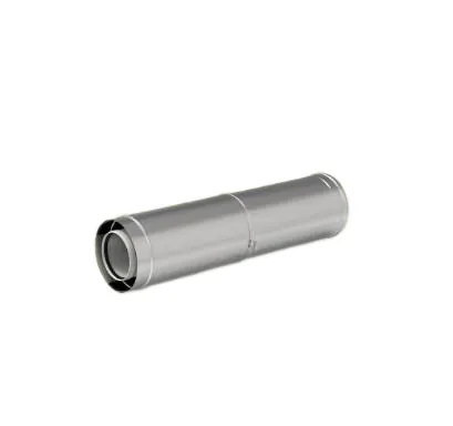 SPC dubbelwandige roestvrij buis 150 x 257-384mm Uitschuifbaar 316/304, onderdeelnummer 150TLCORTODP316