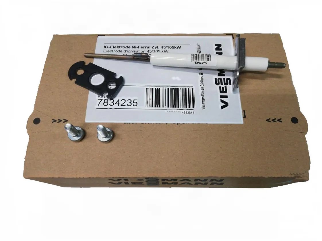 Electrodo Viessmann Vitodens 200 ionizacion, referencia 7834235