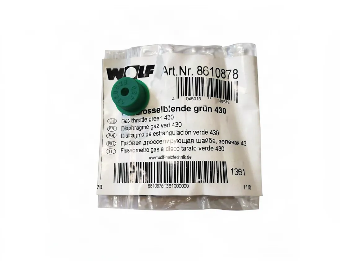 Kit de transformation Wolf CGBK20 vert 430 GPL (8610878), référence 1720523