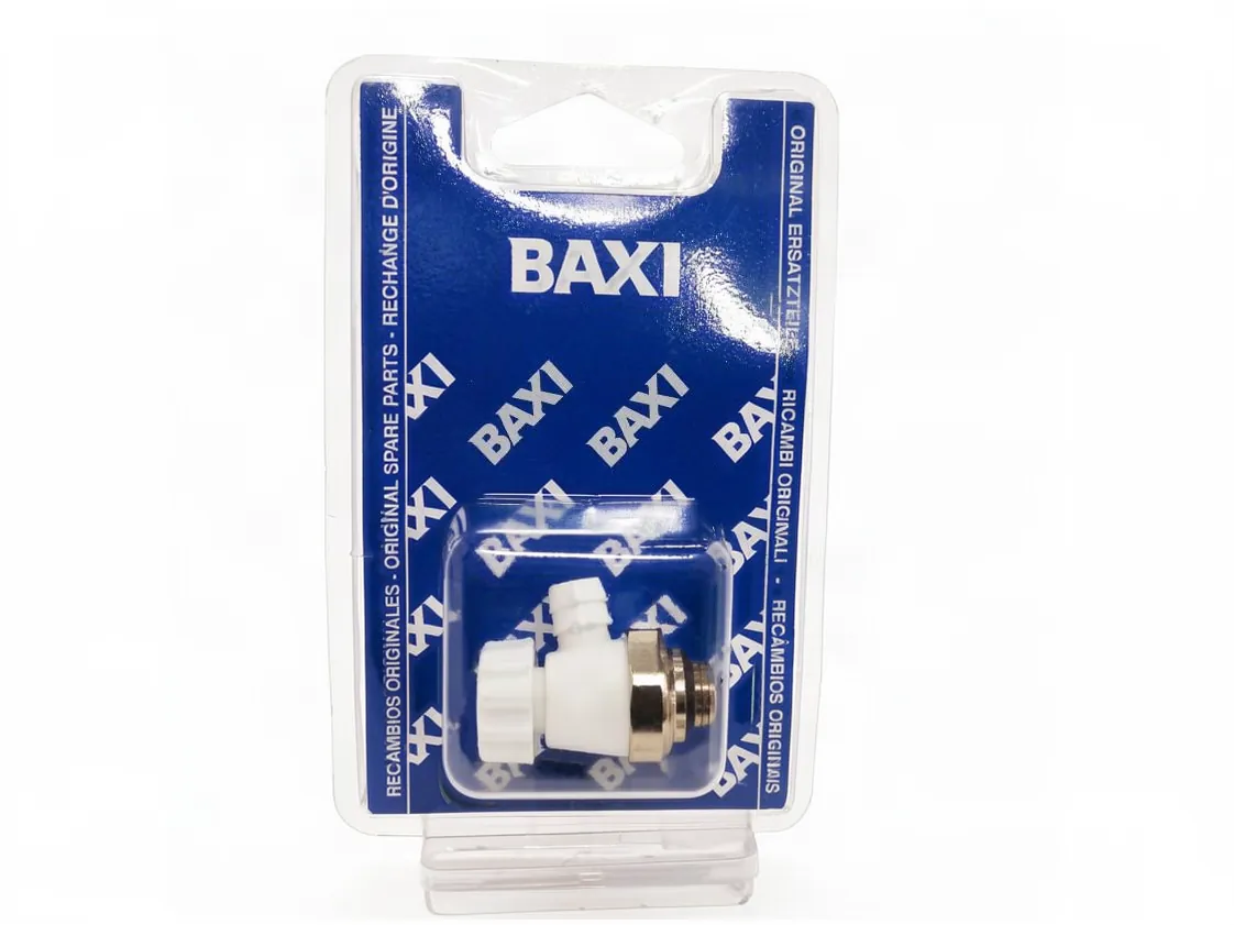 Robinet de vidange Baxi Platinum Compact 1/4M, référence 125566161