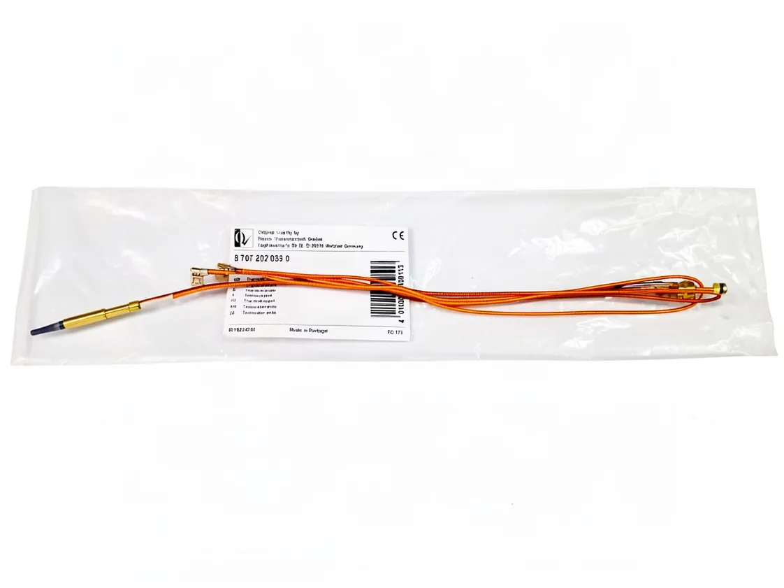 Thermoelement Junkers W135-2KV - W275-2KV - W350-2KV...una Abzweigung, Teilenummer 87072020390