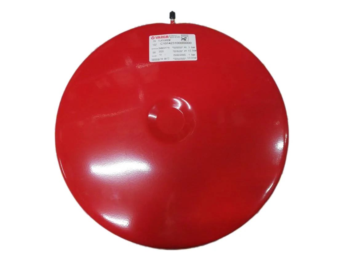 Vaso di espansione circolare 14L-3/4-Ø390x140mm.Posición 0º Ferroli, codice ricambio I39822350-C